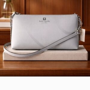 Kate Spade Gray Crossbody Bag